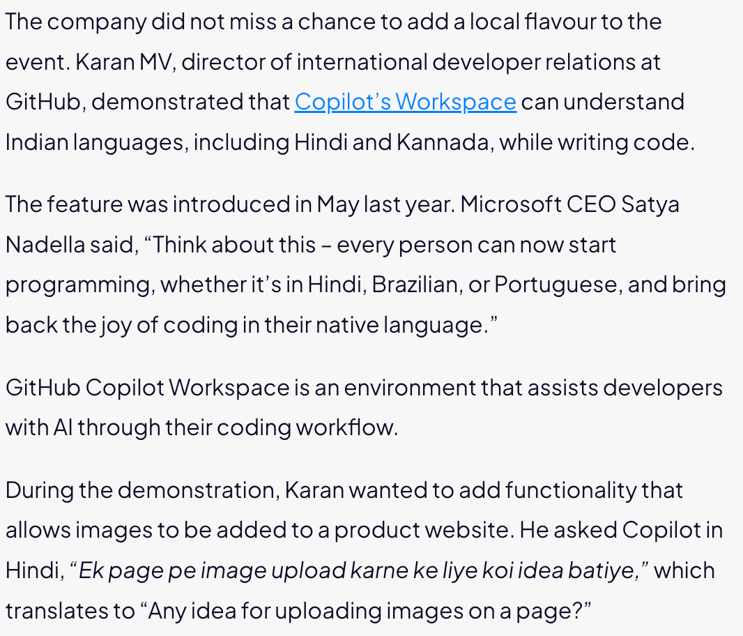 Analytics India Magazine - Microsoft Shows How to Code in Kannada